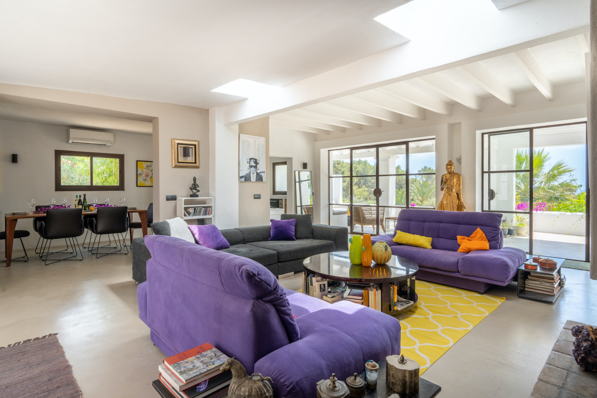 Resa estates Ibiza finca te koop st Rafael sea view sale living room woonkamer.jpg
